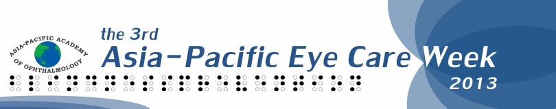 banner for APAO eye care week